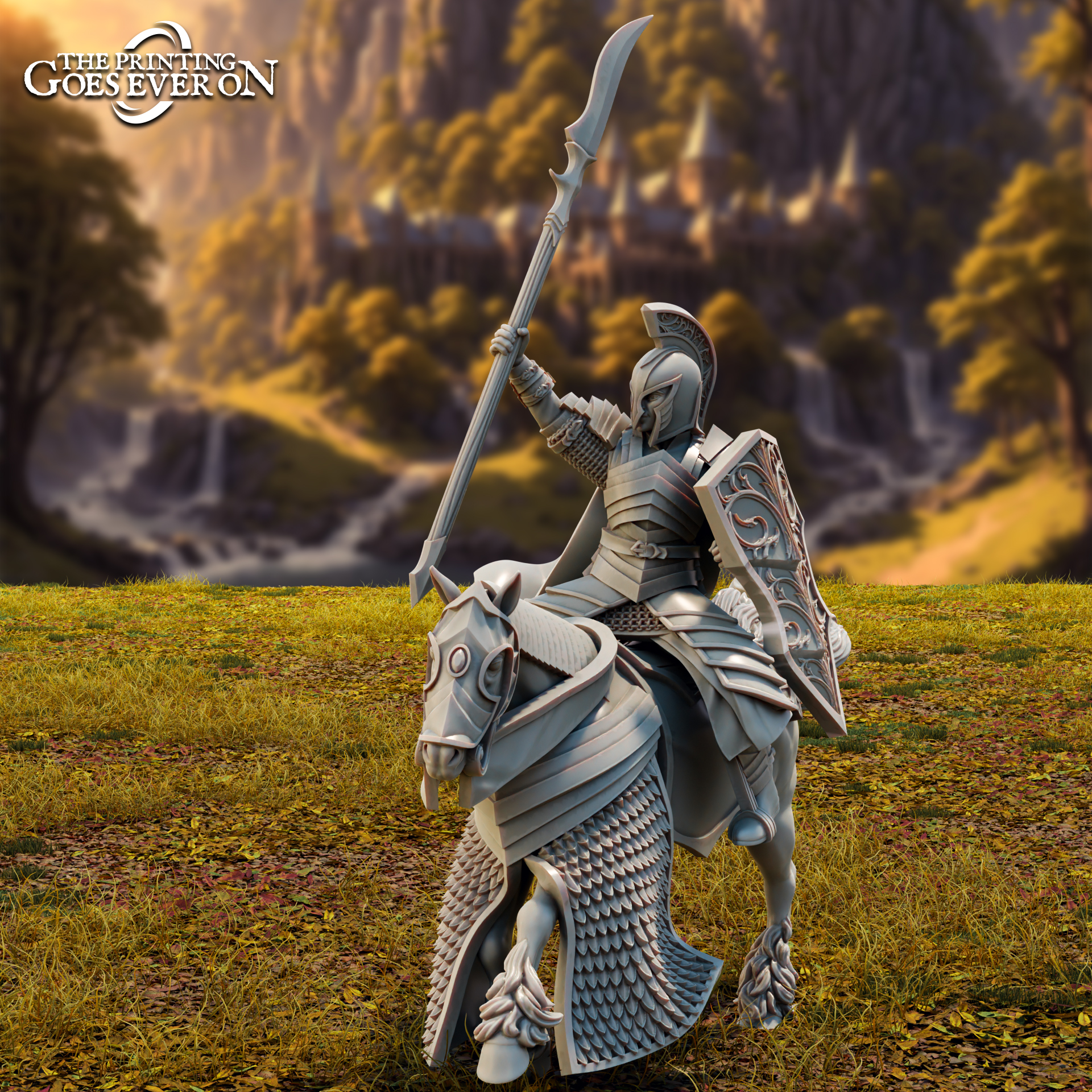 High Elf Knight B - Presupported
